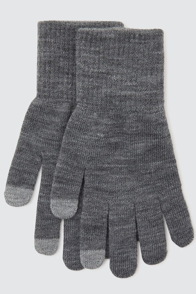 Gants tricots tactiles