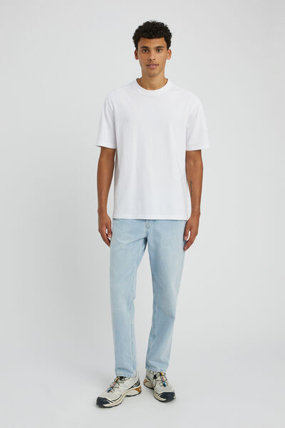 Jean relaxed bleach