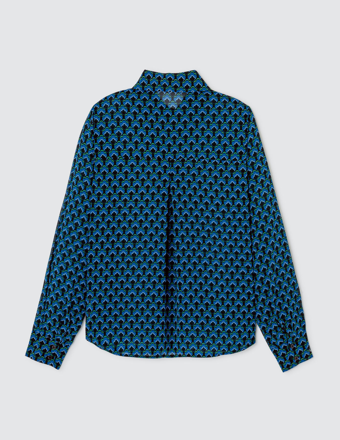 Chemise fluide imprimée