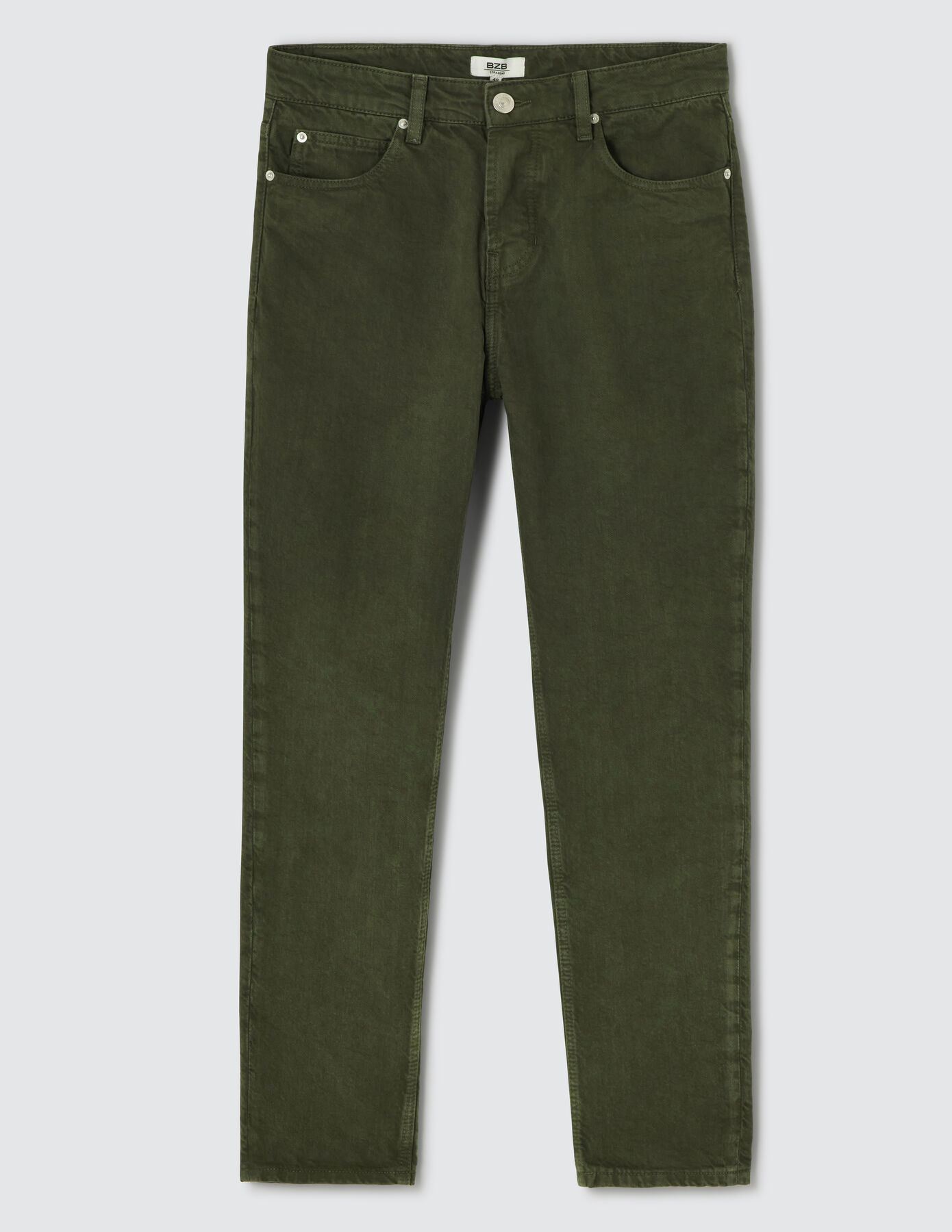 Jean straight de couleur