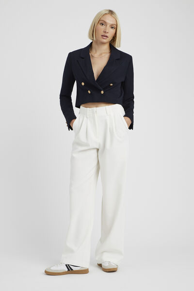 Veste tailleur courte