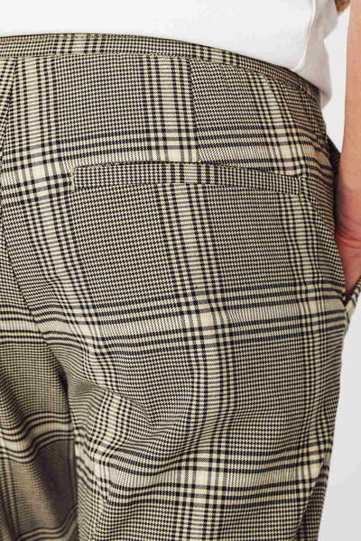 Pantalon à carreaux