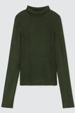 Pull col montant uni