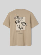 T-shirt imprim&eacute; devant / dos