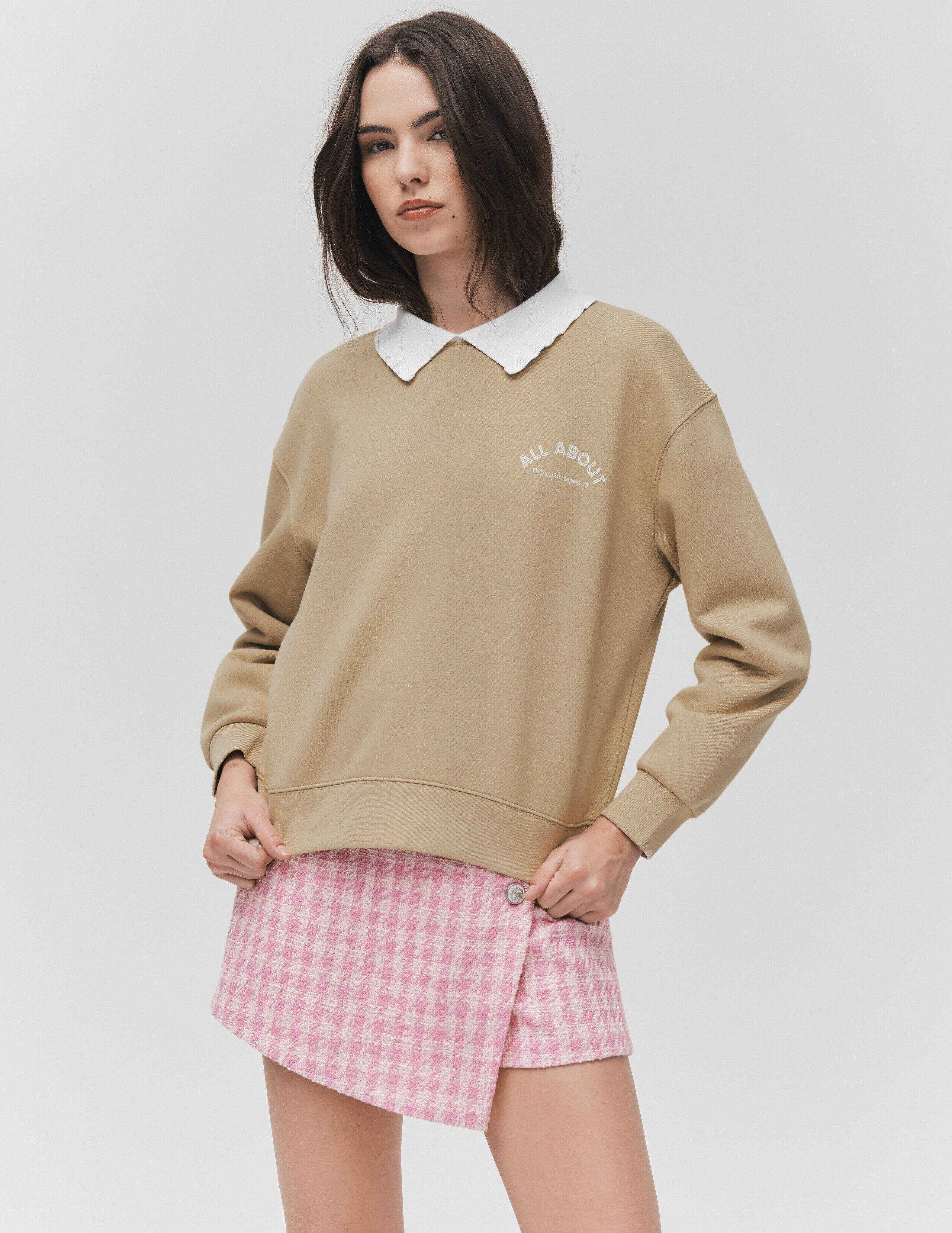 Sweat Marron femme BZB