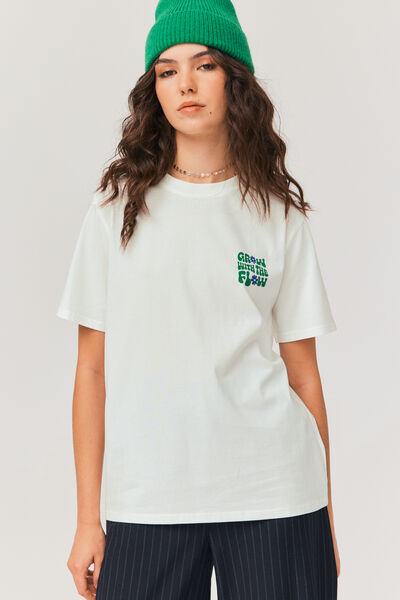 T-shirt imprimé devant/dos