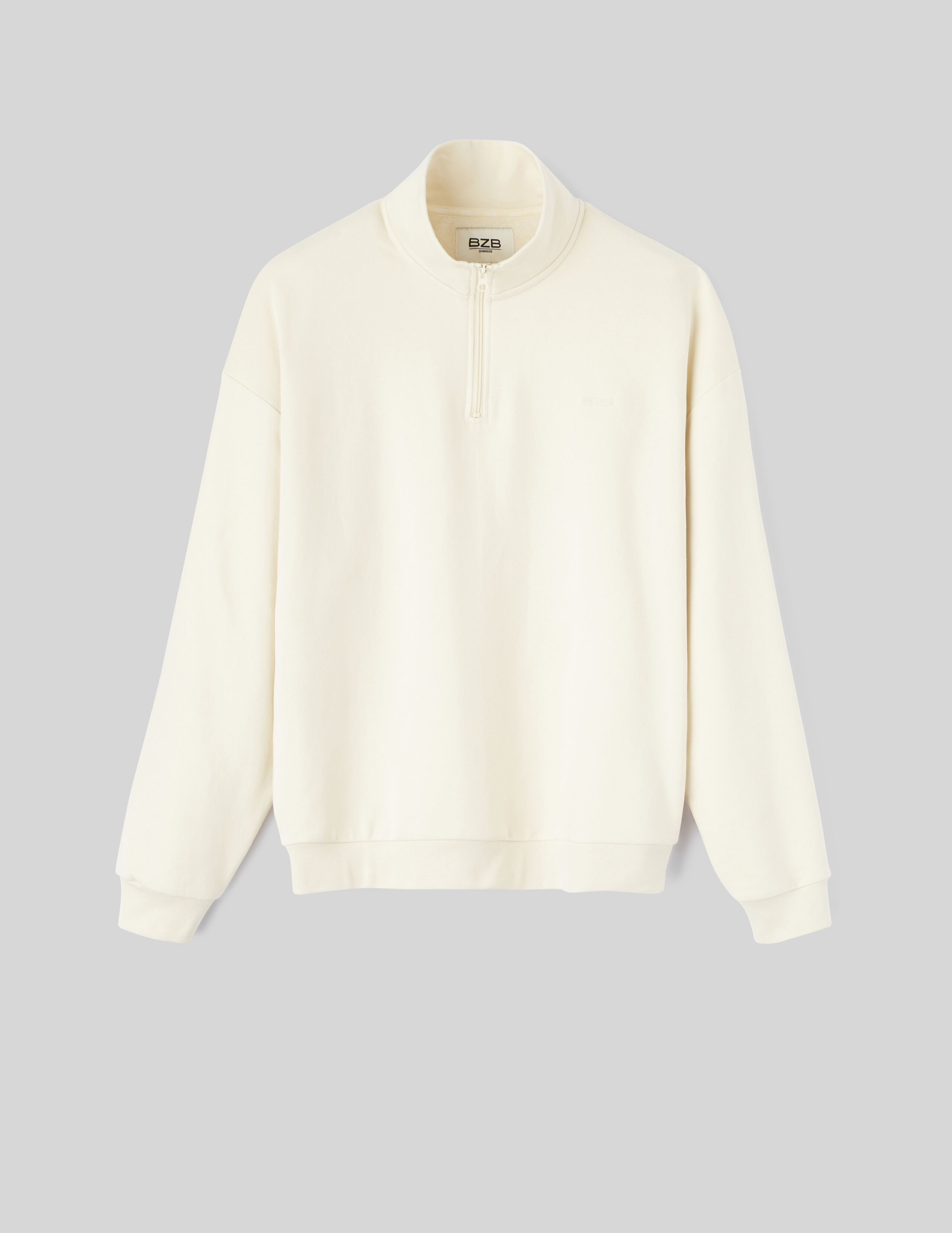Sweat col hotsell montant zippé femme