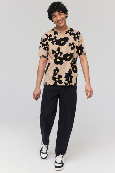 T-shirt imprimé fleurs