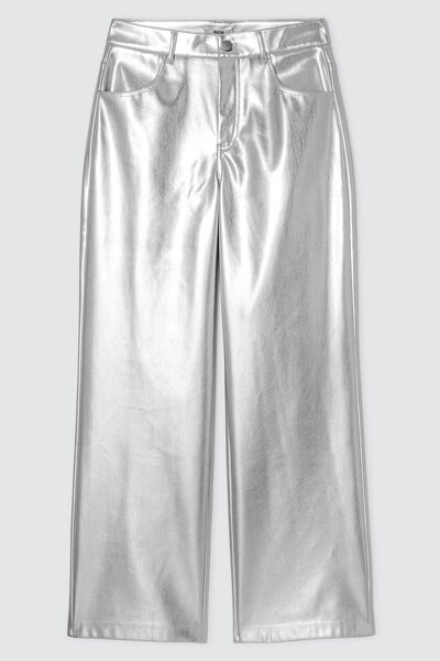 Pantalon argenté