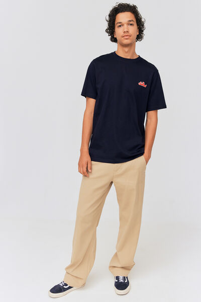 T-shirt brodé humour ski