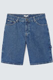 Bermuda denim charpentier