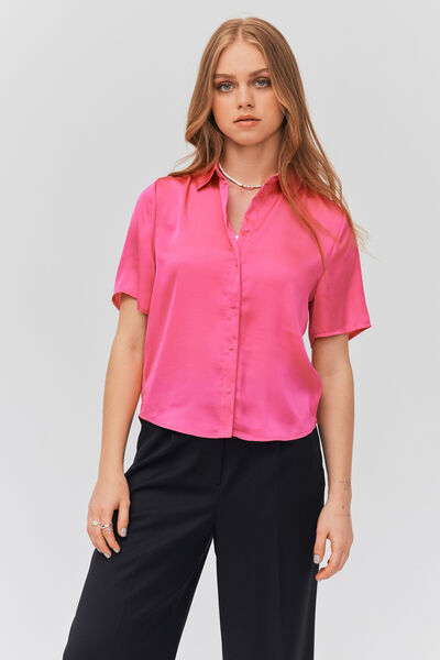 Chemise satinée