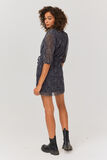 Robe plissée imprimée