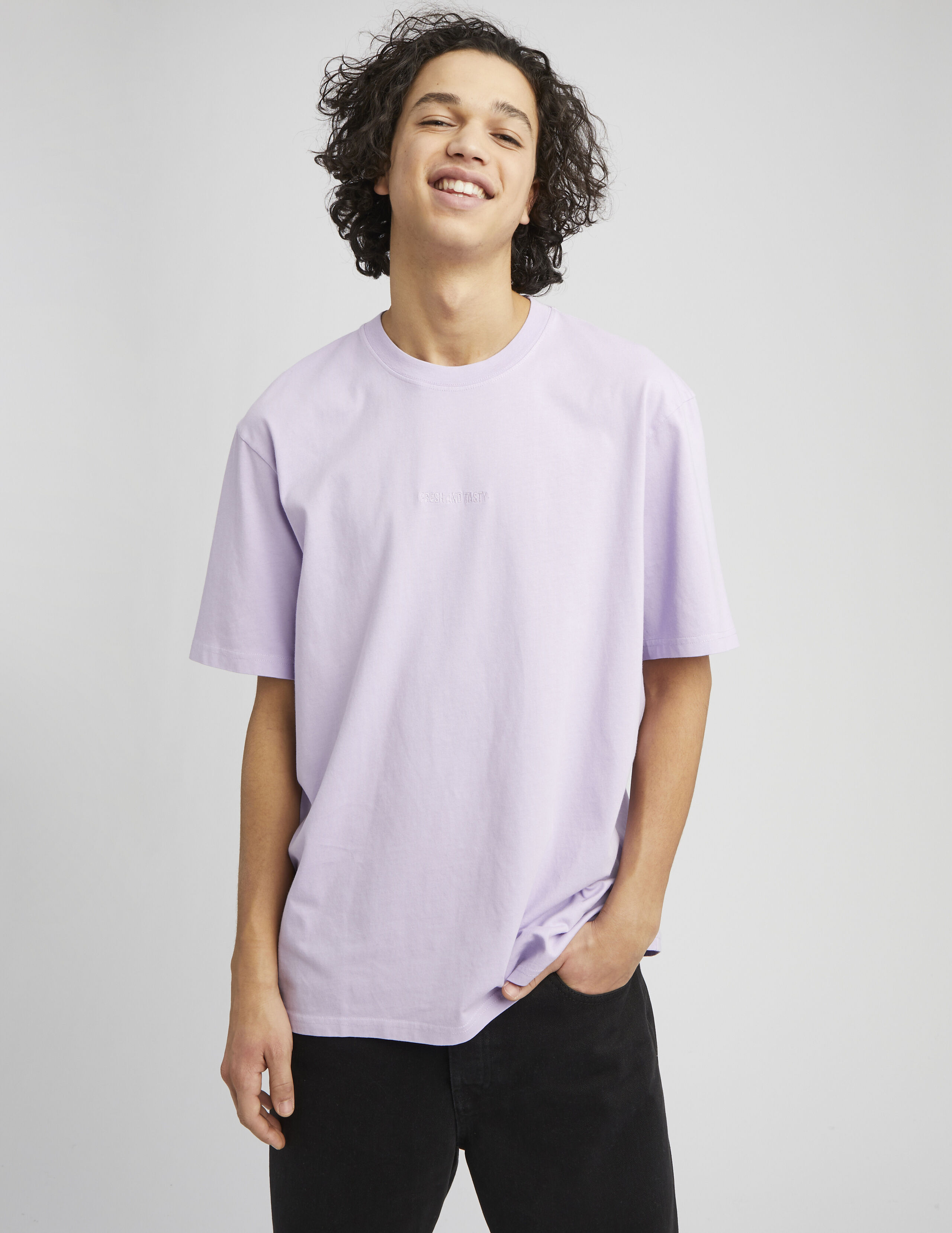 Tee shirt Violet Homme BZB