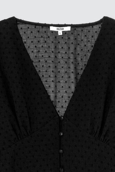 Blouse à pois
