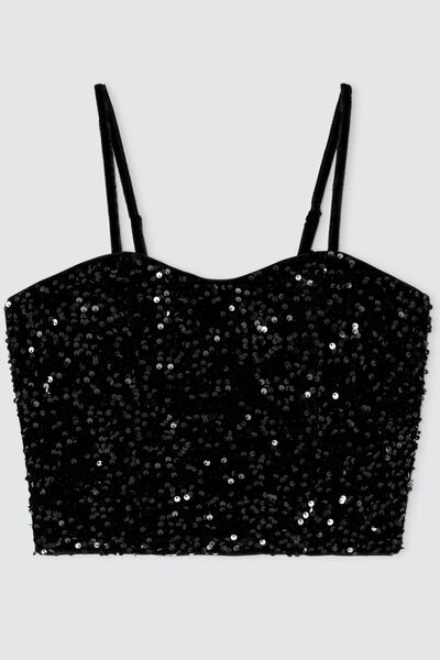 Top à sequins