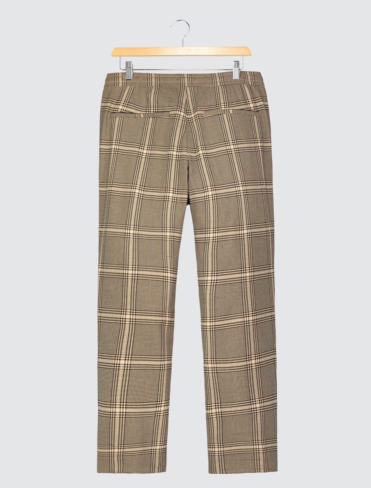 Pantalon carreaux Beige BZB
