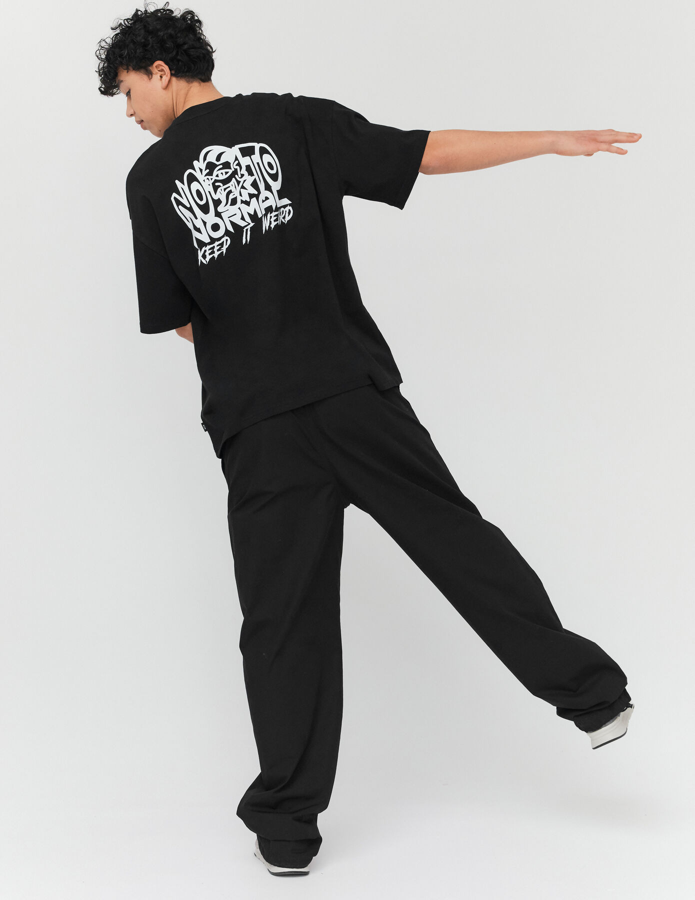 T-shirt imprimé devant dos