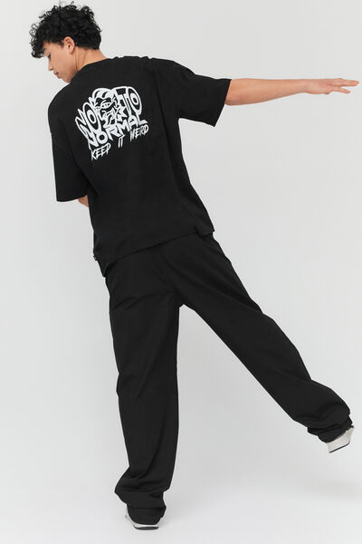 T-shirt imprimé devant dos
