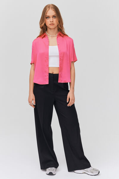 Chemise satinée