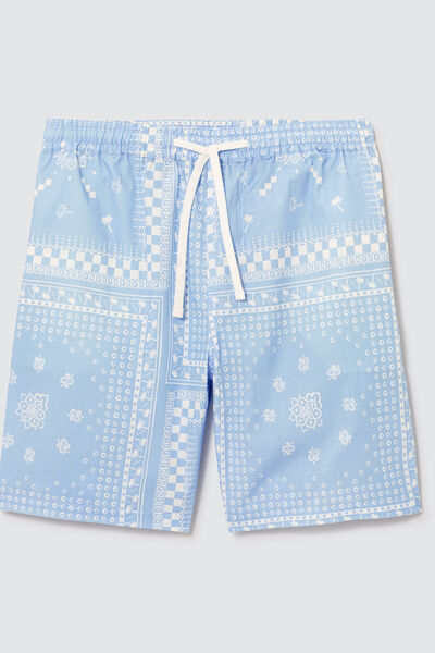 Bermuda imprimée bandana