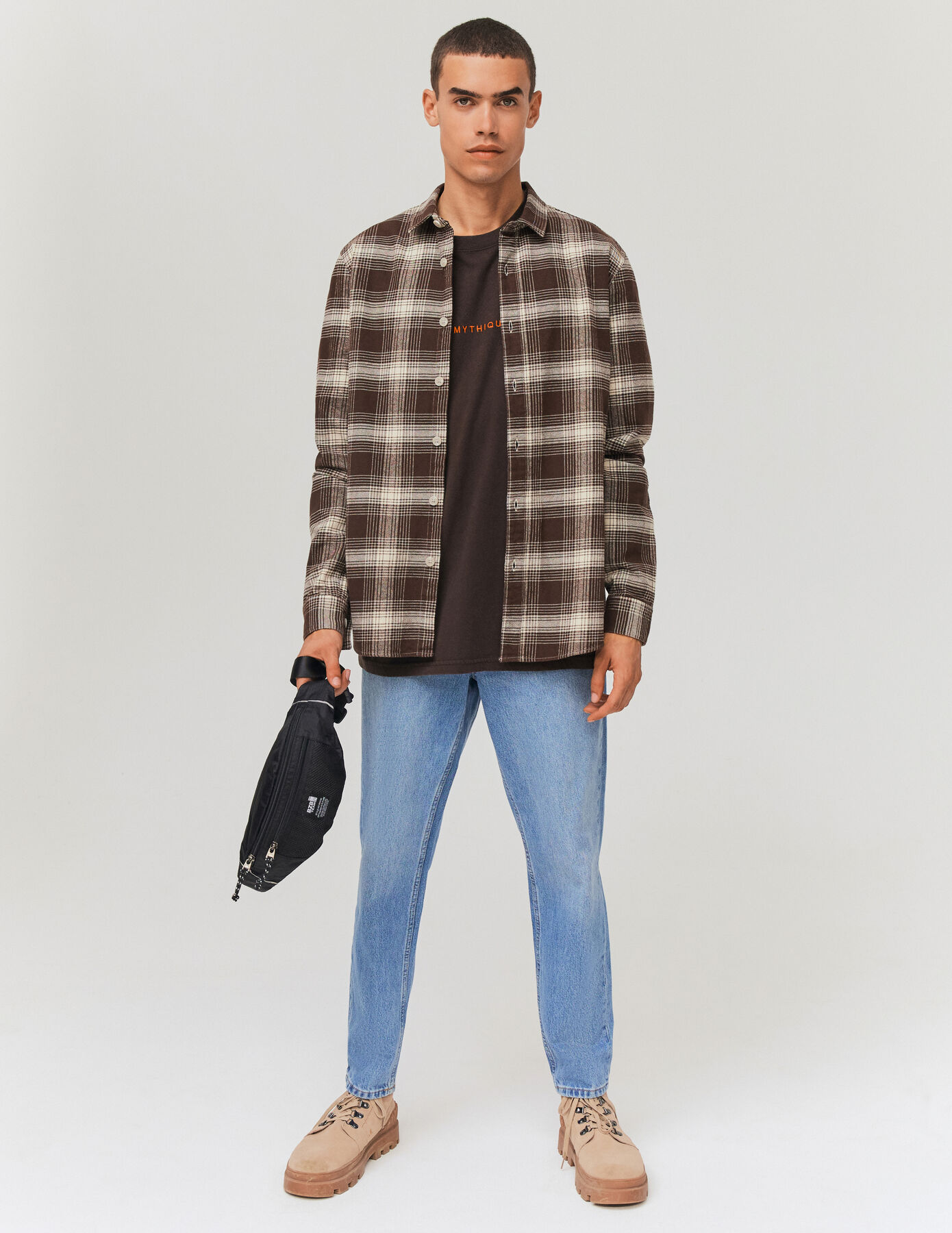 Chemise à carreaux