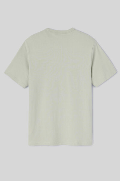 T-shirt Garçon Marks And Spencer - Coton Géométrique Vert - Taille 9-10 Ans - Occasion Très Bon état