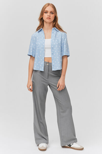 Chemise twill unie