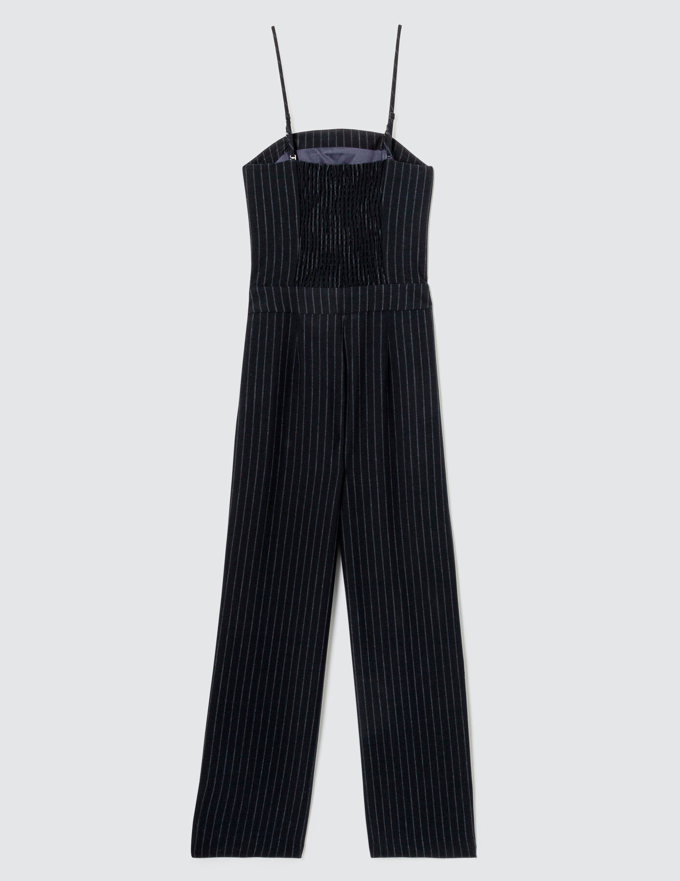 Combinaison pantalon bustier à rayures