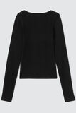 T-shirt manches longues uni