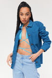 Veste coton boutonnée