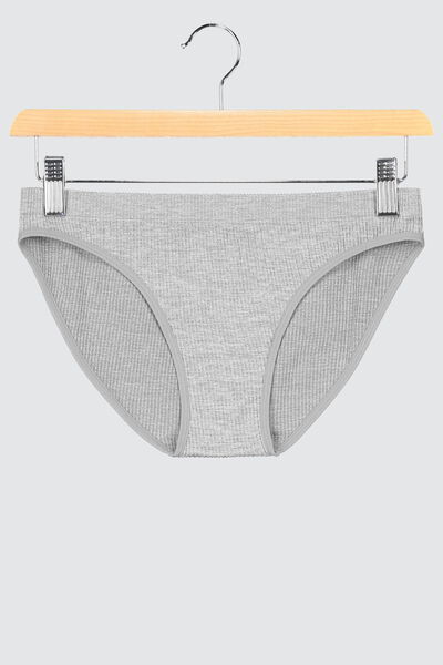 Culotte côte unie