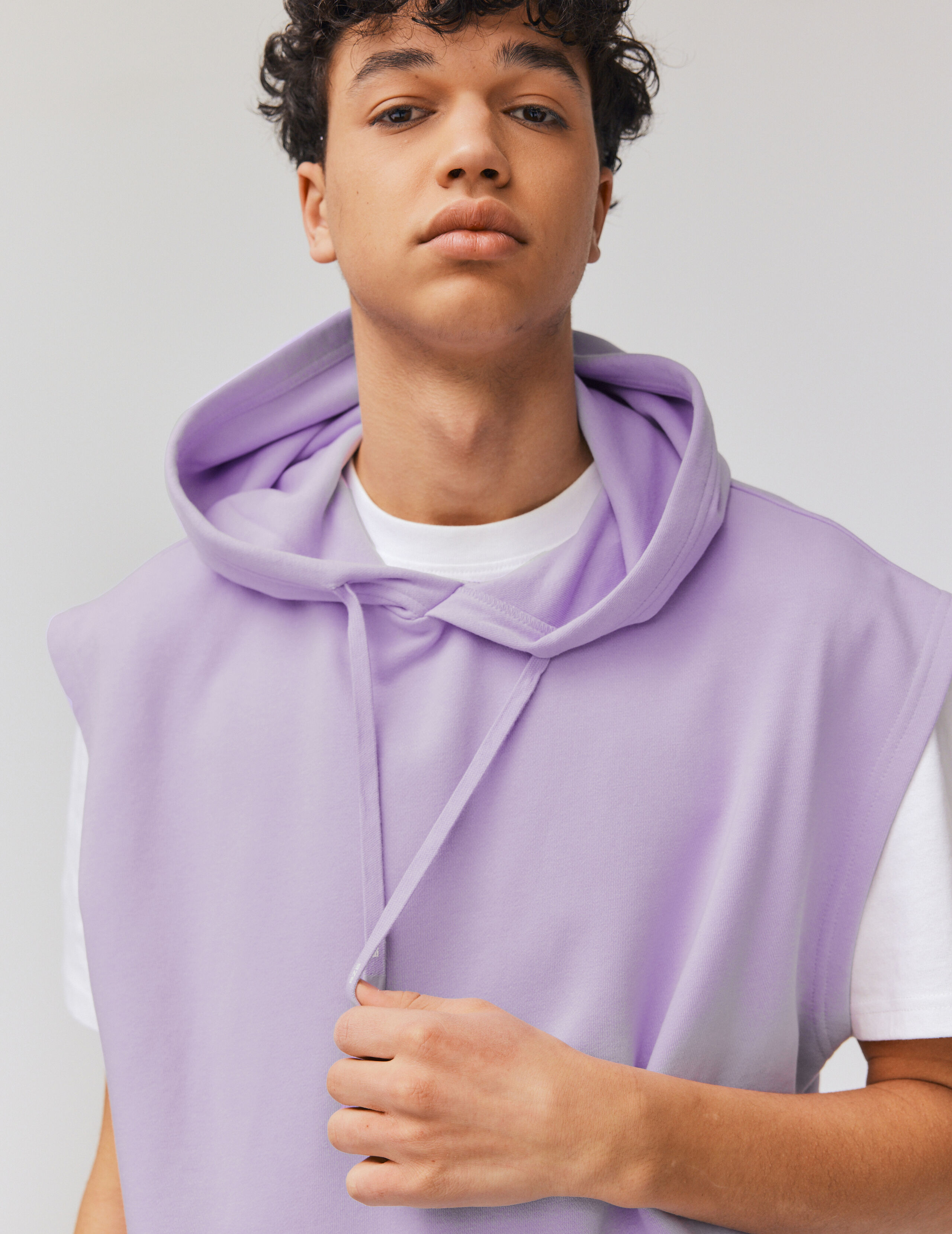 Sweatshirt sales sans manche