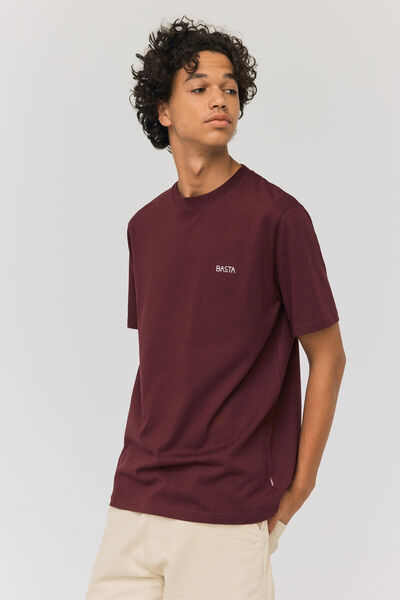 T-shirt avec broderie pizza/basta