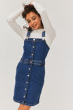Robe chasuble en denim