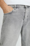 Jean relaxed gris