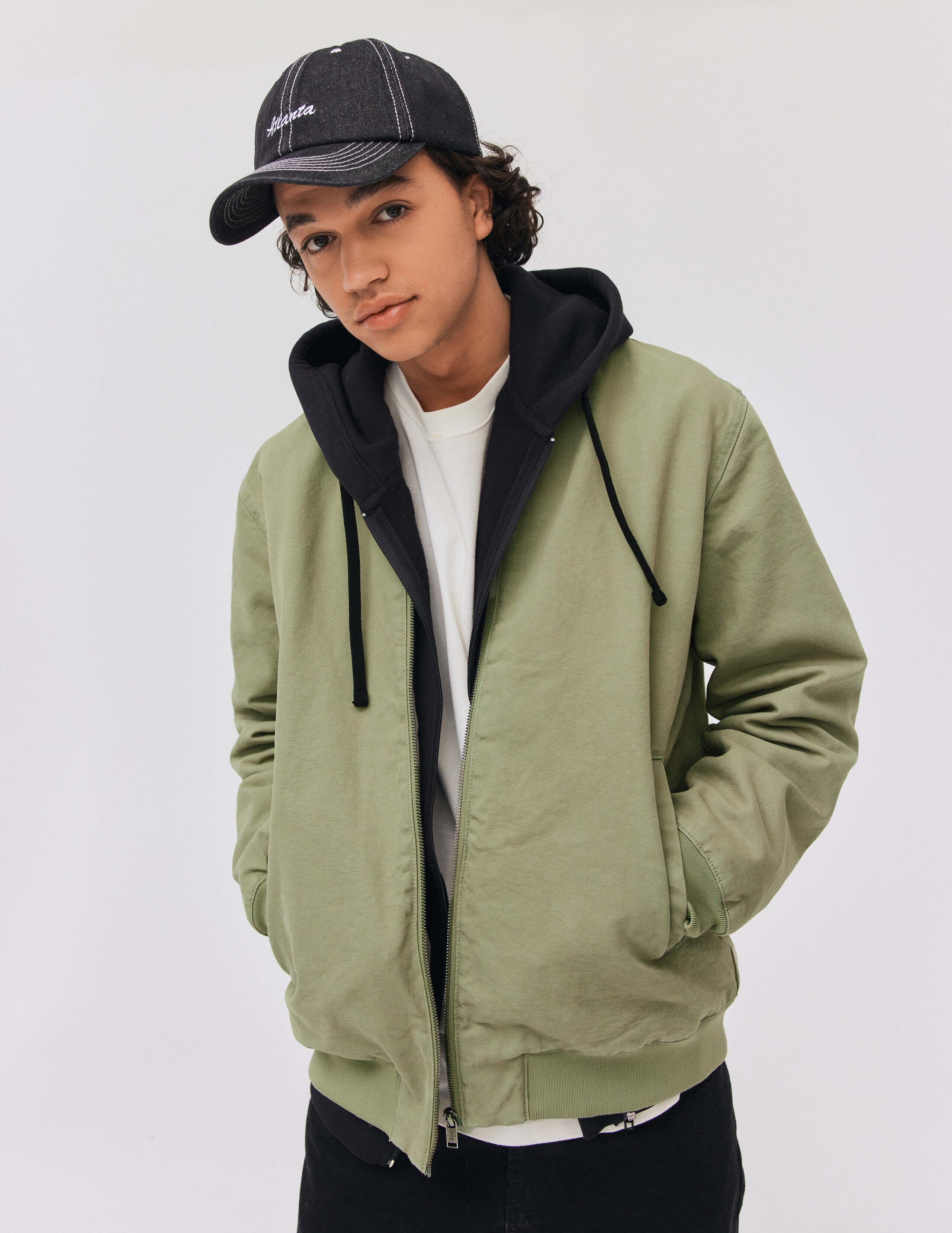 Blouson vert shop