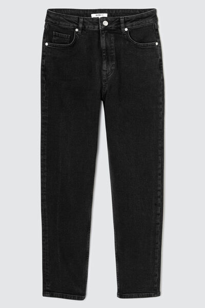Jean mom taille haute
