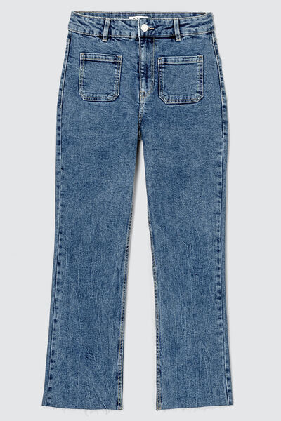 Jean boot cut cropped