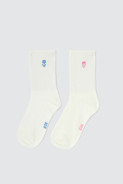 Chaussettes Blanches femme