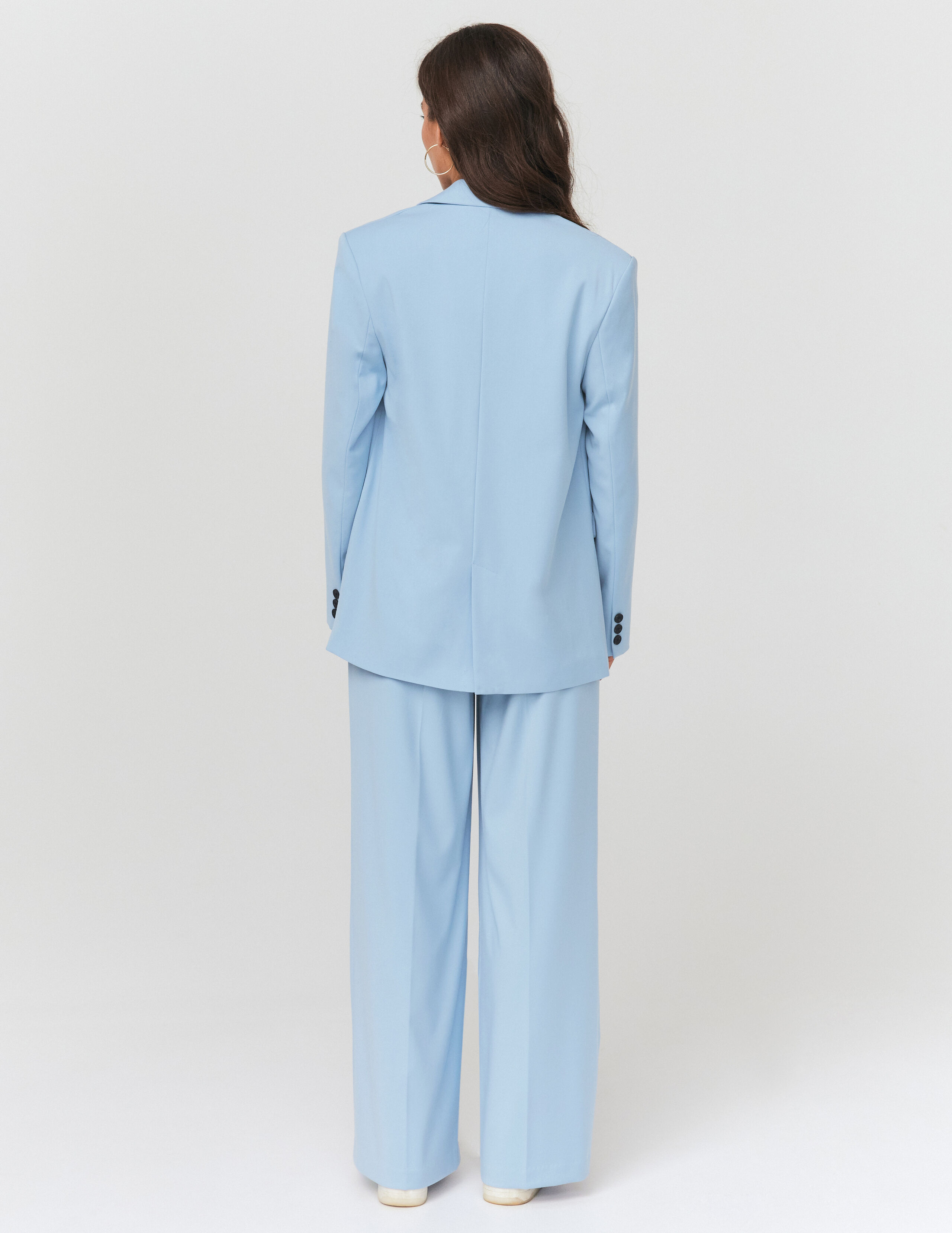 Blazer femme bleu clair store