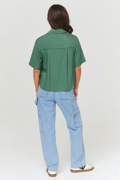 Chemise twill unie