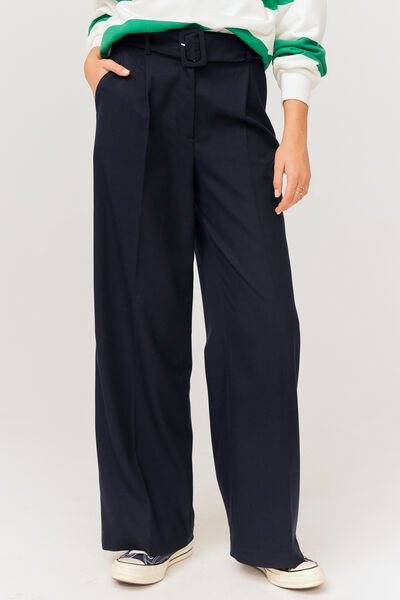 Pantalon à ceinture