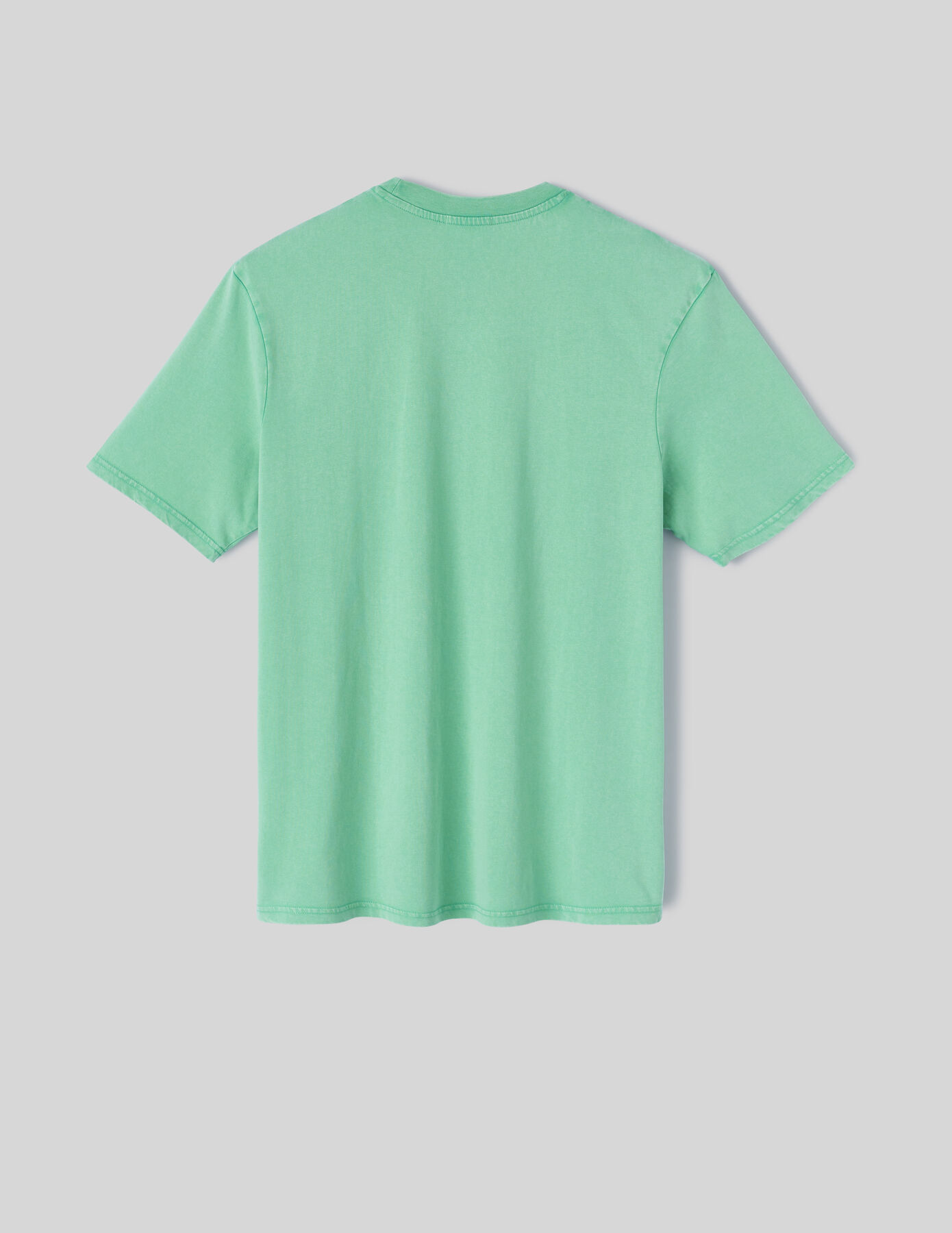 T-shirt garment dye brodé