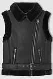 Blouson double face sans manches