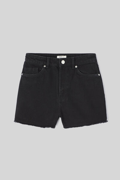 Short en jean raw cut