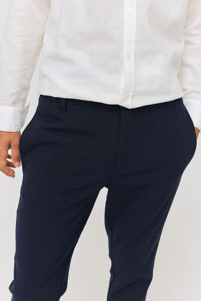 Pantalon fluide uni