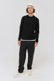 Pull col rond en laine