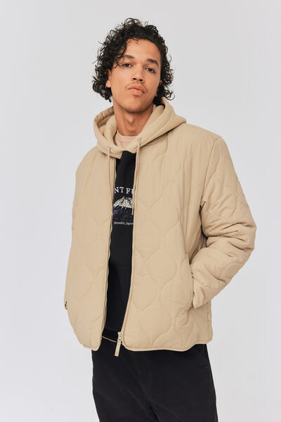 Blouson bomber matelassé
