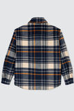Veste surchemise à carreaux